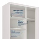 Ver mais imagens de Guarda-roupa Modular de Canto 2 Peças 4 Portas com 2 Portas de Correr Jade CabeCasa MadeiraOriginals