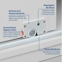 Ver imagem 7 de Guarda-roupa Modular de Canto 2 Peças 4 Portas com 2 Portas de Correr Jade CabeCasa MadeiraOriginals