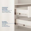 Ver imagem 6 de Guarda-roupa Modular de Canto 2 Peças 4 Portas com 2 Portas de Correr Jade CabeCasa MadeiraOriginals