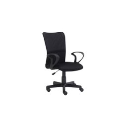 Cadeira de Escritório Trevalla Tl-cde-33-1 Preta com Estofado de Malha - 1