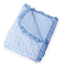 Manta Matelada Compose 90X90cm - Azul - 1