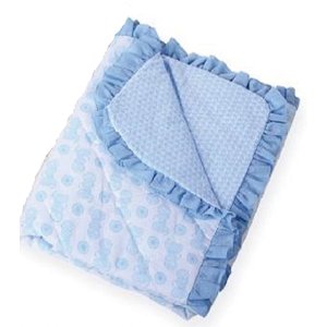 Manta Matelada Compose 90X90cm - Azul