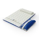 Ver imagem 1 de Colchonete Araguaya Casal 1,28x1,86x0,05 Certificado Montreal Bege/Azul