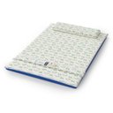Ver imagem 3 de Colchonete Araguaya Casal 1,28x1,86x0,05 Certificado Montreal Bege/Azul