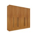 Ver imagem 4 de Guarda-Roupa Casal 6 Portas 8 Gavetas 270cm Sevilla