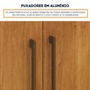 Ver mais imagens de Guarda-Roupa Casal 6 Portas 8 Gavetas 270cm Sevilla