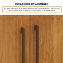 Ver mais imagens de Guarda-Roupa Casal 6 Portas 8 Gavetas 270cm Sevilla