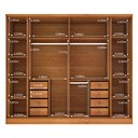 Ver imagem 4 de Guarda-Roupa Casal 6 Portas 8 Gavetas 270cm Sevilla
