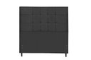Ver imagem 2 de Cabeceira Casal Queen Jbe Moveis Barcelona 164cm Preta Para Cama Box 158cm Decoração Quarto