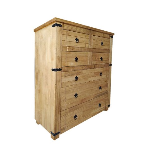 Cômoda Barroco Madeira Maciça 7 Gaveta