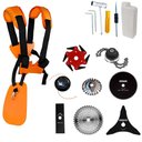 Ver mais imagens de Máquina de Corta Grama Completa Anmax Cg430b 2t 43cc 1,7hp 12.000rpm 8 em 1 + Óleo Stihl