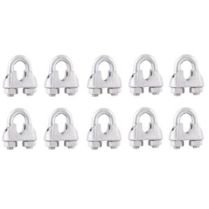 Clips P/cabo Aço 12,70mm = 1/2" - Kit C/10un