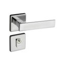 Ver imagem 1 de Fechadura Quadra Cromado Premium Externa