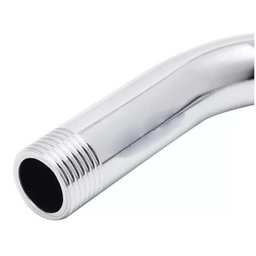 Ducha Inox Chuveiro Cromado 20x20 Slim Banheiro Suporte Redondo Banho Piscina Area Externa - 2 Ducha Inox Chuveiro Cromado 20x20 Slim Banheiro Suporte Redondo Banho Piscina Area Externa - 2