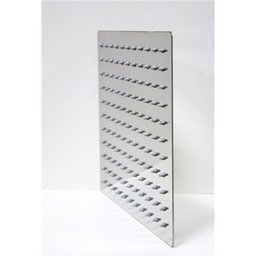 Ducha Inox Chuveiro Cromado 20x20 Slim Banheiro Suporte Redondo Banho Piscina Area Externa - 6 Ducha Inox Chuveiro Cromado 20x20 Slim Banheiro Suporte Redondo Banho Piscina Area Externa - 6