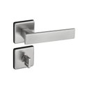 Ver imagem 1 de Fechadura Quadra Cromo Acetinado Banheiro Banheiro