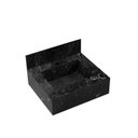 Ver imagem 2 de Bancada em Porcelanato para Banheiro 60cm Max com Cuba Esculpida Yescasa Preto/Black
