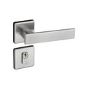 Ver imagem 1 de Fechadura Quadra Cromo Acetinado Externa