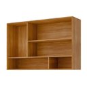 Ver imagem 2 de Armário Aéreo 3 Portas 120cm Celeste Bege/Cinamomo/Offwhite