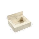 Ver imagem 3 de Bancada em Porcelanato para Banheiro 60cm Max com Cuba Esculpida 