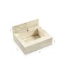 Bancada em Porcelanato para Banheiro 60cm Max com Cuba Esculpida  - 3