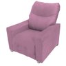 POLTRONA RECLINAVEL COM PORTA REVISTA D A MAMAE CLASSIC COR ROSA - 2