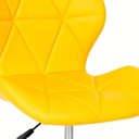 Ver imagem 5 de Cadeira de Escritório com Base Giratória Estofada Slim Vegas