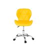 Cadeira de Escritório com Base Giratória Estofada Slim Vegas - 1