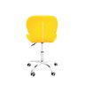Cadeira de Escritório com Base Giratória Estofada Slim Vegas - 4