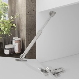 Conjunto para Banheiro 1 Gabinete Espelhado com Cuba 1 Espelheira Blanc Móveis Bosi - 5