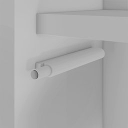 Conjunto para Banheiro 1 Gabinete Espelhado com Cuba 1 Espelheira Blanc Móveis Bosi - 7