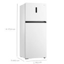 Ver imagem 2 de Ref 347l Midea 2p Frost Free - Md-rt468mta012