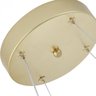 Pendente Zala Led 39w 3000k Dourado Nordecor Nordecor, Pendente Nordecor, Pendente Zala Nordecor, Pe - 6