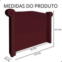 Ver mais imagens de Kit Cabeceira e Calçadeira Box Sienna 90 Cm Solteiro Suede