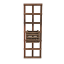 Ver imagem 1 de 1 Treliça 30x90 + 1 Cachepô 18x18 Jardim Vertical Eucalipto