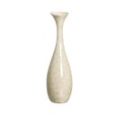 Ver imagem 2 de Vaso de Cerâmica Bege para Decoração de Sala Vanguard Petra 35,5x13x8 cm