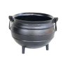 Panelão Caldeirão Bruxa Tripé Ferro Fundido Preto 30l 37cm - 1