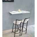 Ver imagem 6 de Mesa Dobrável - 91,5x40 - Cozinha, Quarto, Sala - Multiuso (cor Branca)