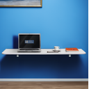 Ver mais imagens de Mesa Dobrável - 91,5x40 - Cozinha, Quarto, Sala - Multiuso (cor Branca)