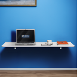 Mesa Dobrável - 91,5x40 - Cozinha, Quarto, Sala - Multiuso (cor Branca) - 8