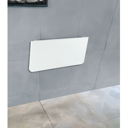 Mesa Dobrável - 91,5x40 - Cozinha, Quarto, Sala - Multiuso (cor Branca) - 7