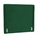 Ver imagem 6 de Cabeceira de Cama Box Estofada 140 Cm Casal Stela Veludo