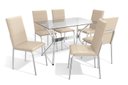 Ver imagem 3 de Conjunto Mesa com 6 Cadeiras Cmc790cr Linha Crome Combos Kappesberg Crome