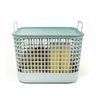 Cesto de Plástico Grande Telado com Tampa Alças Oikos - 2