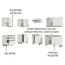 Ver imagem 5 de Armário de Cozinha Completa de Canto 392cm Branco Reims Madesa 02