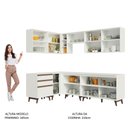 Ver imagem 6 de Armário de Cozinha Completa de Canto 392cm Branco Reims Madesa 02