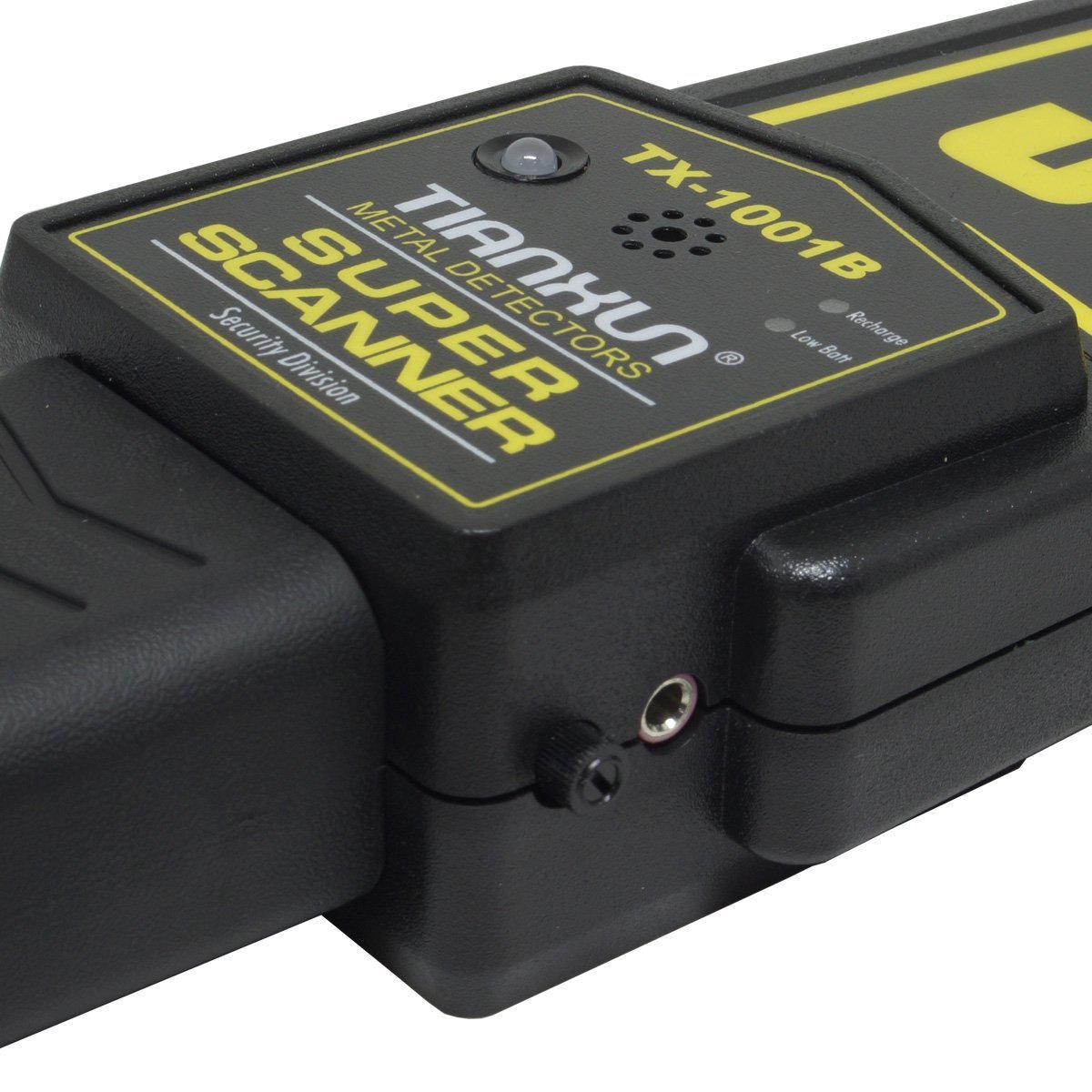 3 Detectores Metal Portátil para Segurança Scanner Bastão Revista Eventos Bateria 9V Importway IWDM- - 4