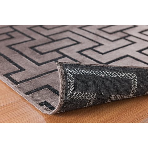 Tapete Belga Prime 2,00x2,50 Des 007/preto Niazitex 05000982007