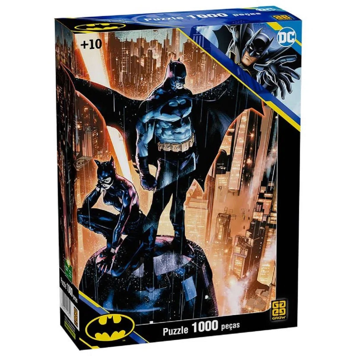 Quebra Cabeça Batman 1000 Peças Grow | MadeiraMadeira
