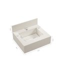 Ver imagem 3 de Bancada em Porcelanato para Banheiro 80cm Max com Cuba Esculpida Yescasa